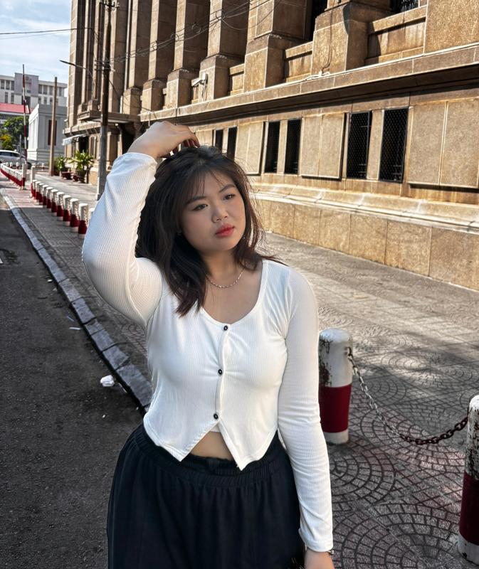 Mia Cardigan - Áo khoác nữ thun gân mềm Bigsize 85kg