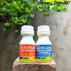 Paket Rawatan Filipina Calsium Laktate Plus Multivitamin Obat Penambah Stamina Import Suplemen Ayam Aduan Menambah Stamina Menguatkan Otot & Tulang Serta Pukulan