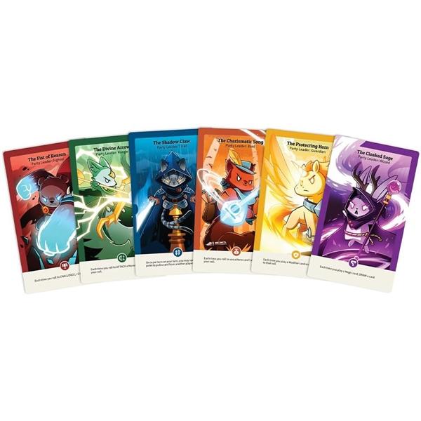 Bộ trò chơi Boardgame - Here to Slay (2020) Powerful heroes band together to slay monsters for their abilities 1