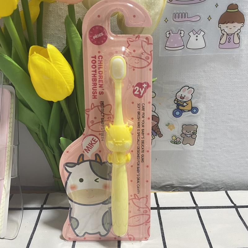 Bàn Chải Đánh Răng Lông Mềm Cho Bé Từ 2-10 Tuổi Hình Động Vật 3
