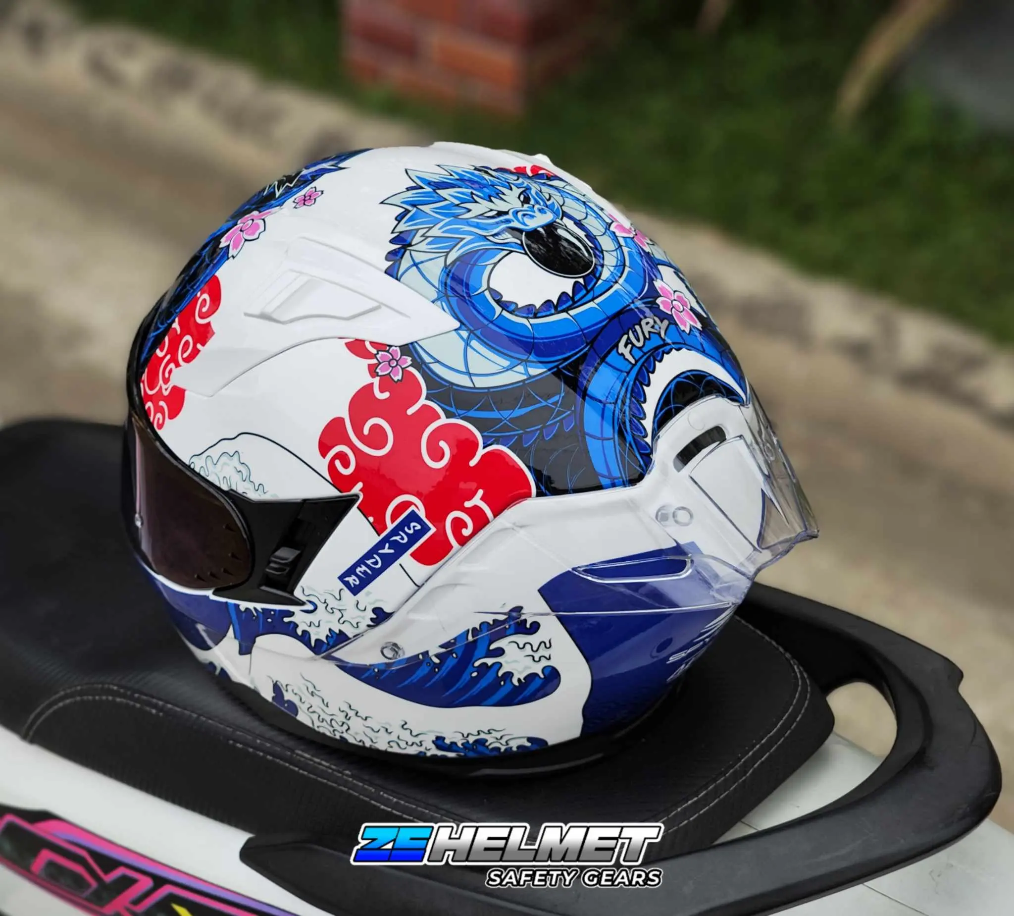 SPYDER FURY AKIRA SA FULL FACE FREE CLEAR LENS - TikTok Shop Philippines