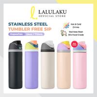 Gambar Tumbler Minum Freesip Botol Thermos Aesthetic Insulated Stainless Steel SUS304 Vacuum Flask 600ml 710ml - Putih, 710ml (24oz) dari Lalulaku Kota Administrasi Jakarta Barat 1 Tokopedia