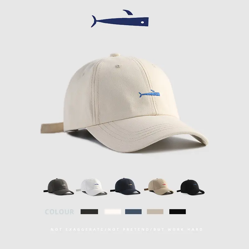Mũ Bóng Chày Mùa Hè, Unisex, Màu Trơn Thiết Kế Thêu Đơn Giản, Phong Cách, Mũ Chống Nắng, Dành Cho Nam Và Nữ
