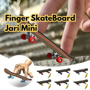 Finger SkateBoard Jari Mini Wooden Fingerboard Toy Stents Professional Finger BR123 Skate Board Set