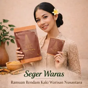 [5 PCS LEBIH HEMAT] Seger Waras Rendaman Kaki untuk semua masalah Kesehatan Kebas Kesemutan Asam Urat/Kolestrol, Gula Darah, Melancarkan Perdaran Darah,  Nyeri Sendi, Nyeri Kaki, bau kaki dan kaki kering, kaki pecah pecah