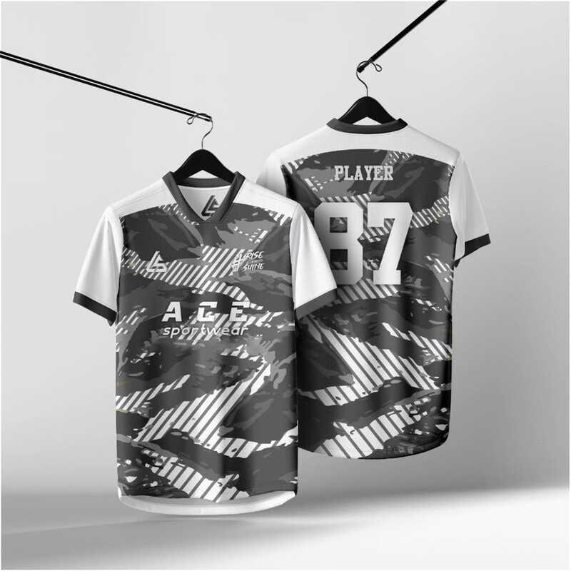 Product Introduction of Custom T-shirt  Custom Name NEW Design Futsal Football Ordering Jerseys Team Outdoor Sports Retro 3D Short Sleeve Thailand Viral Jersey 45