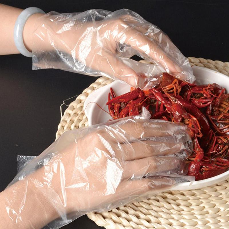 Product Introduction of 100pcs/bag Disposable Glove Film For Convenient Protection Of Hands Household Chores Food N0I3 23