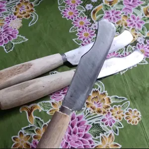 Pisau iris bawang mini todik sossok khas madura bilah 10 cm Baja Kitchenware pisau baja super tajam