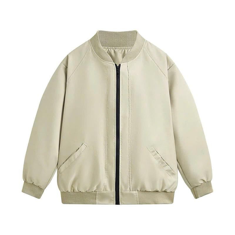 Áo khoác dù nam màu trắng trơn chất liệu mero 2 lớp dày dặn chống nước tốt from bóng chày bomber đẹp QM07 mẫu mới