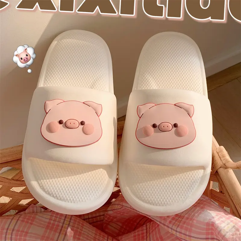 Dép đi trong nhà HEO con,Dép đi văn phòng hình Heo dễ thương 1