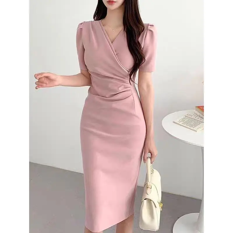 long dress designs casual Pink Tropical Print Lace-Up Back - Maxi Dresses Color:Cherries etc but the normal _also_camo-floral-blues-sun-dress-long Filipino wedding guest outfit