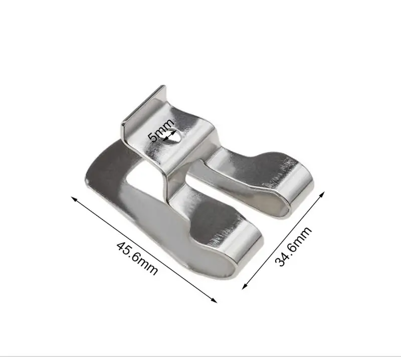 Móc Kẹp Thắt Lưng Khoan, 3 Cái, Cho Dụng Cụ Tối Đa 18V, Có Đinh Tán Mũ 8Mm, Bao Gồm Vít 4