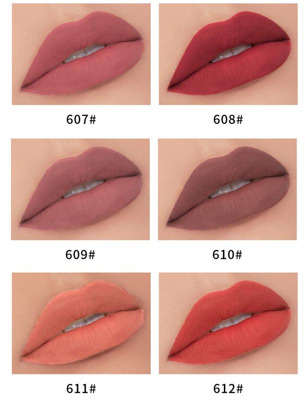 Product Introduction of Makeup 34 Color Matte No Stain on Cup Long Lasting Lip Gloss Matte Lip Glaze Lipstick Glossy Cosmetic Lip Care 4