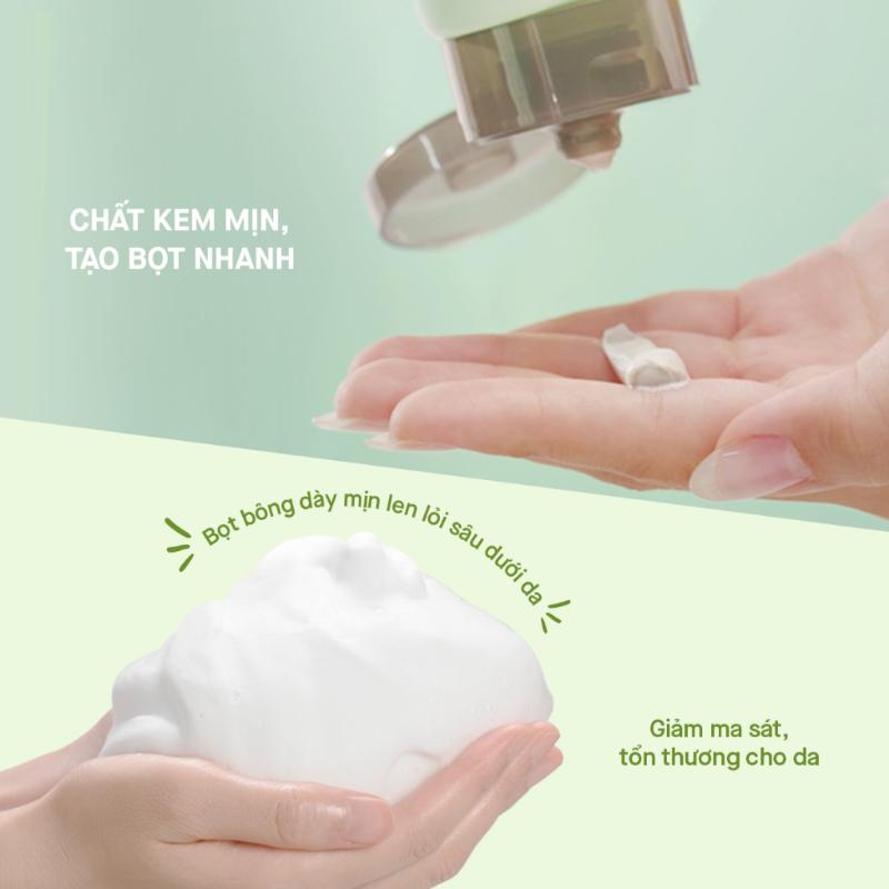 Sữa Rửa Mặt Thu Nhỏ Lỗ Chân Lông Rosette Face Wash Pasta Sea Clay Smooth 120g 3