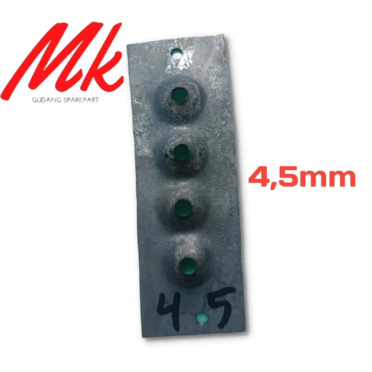 pisau serutan lidi bambu 4,5mm