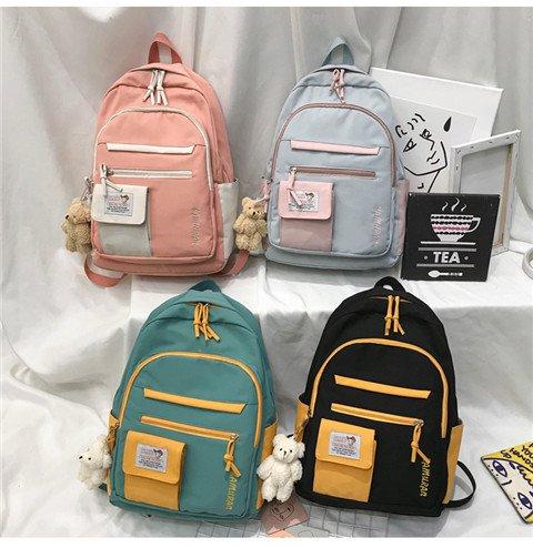 Tas ransel sekolah wanita terbaru 2022 tas sekolah anak remaja kekinian fashion style korea kpop tas murah anak 5