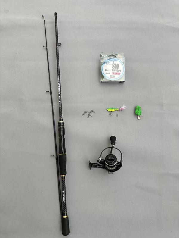 Combo Cần Lure Shimano Ceres Máy Deukio Ac2000