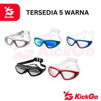 Gambar KickGo Kacamata Renang Anti Fog Remaja Dewasa Lensa Bening - PUTIH dari KickGoOfficialStore Kab. Tangerang 2 Tokopedia