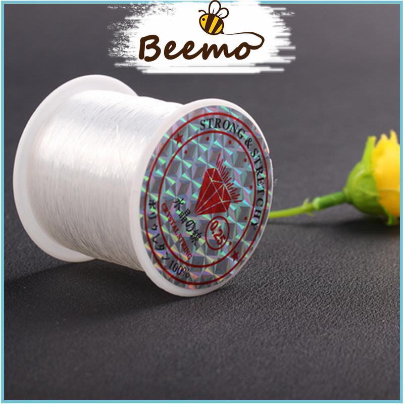  Dây Cước 0.35mm Xỏ Chuỗi Hạt Ngọc Trai Dài 40m 