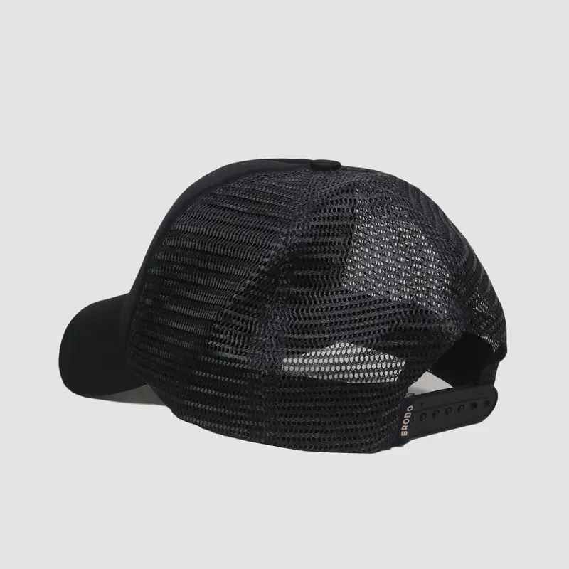 BRODO - Bigger Trucker Hat All Black F 2