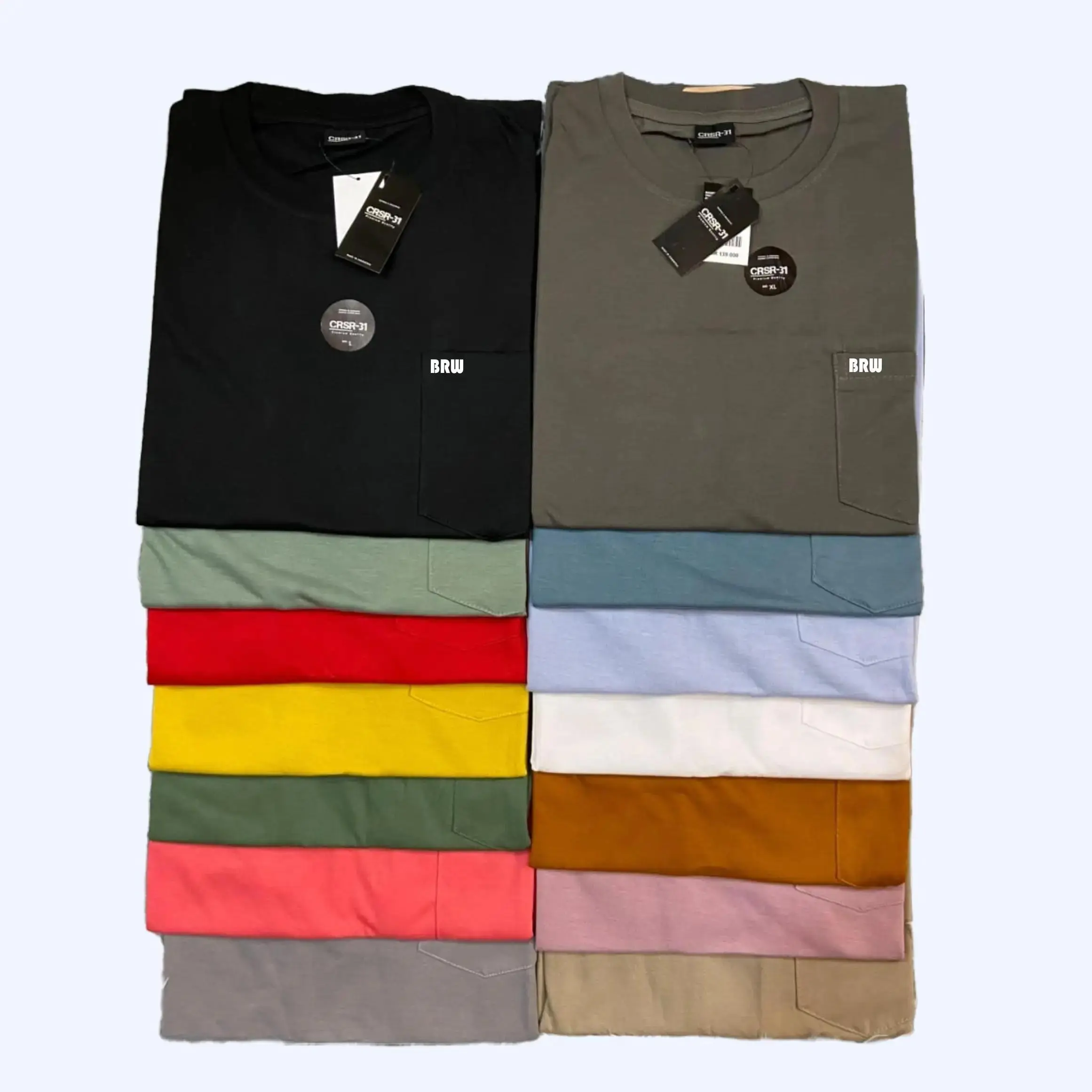 Paket 4 Kaos Pocket SAKU Dewasa SIZE M L XL XXL XXXL distro katun 24S Kantong Oblong Pria Polos T-Shirt  Pendek Baju Hitam Sablon Keren  Combed kaos simple outfit  cowok bajudistro