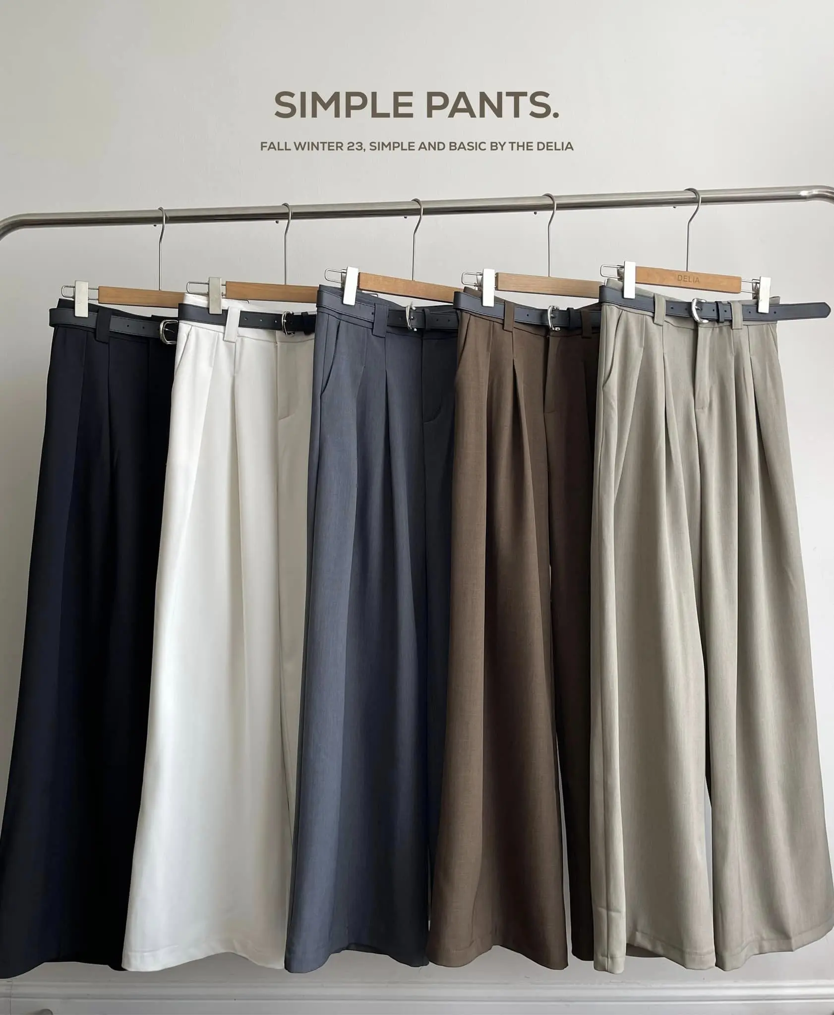 9903 QUẦN VẢI SUÔNG DÁNG DÀI ĐỈA TO KÈM BELT