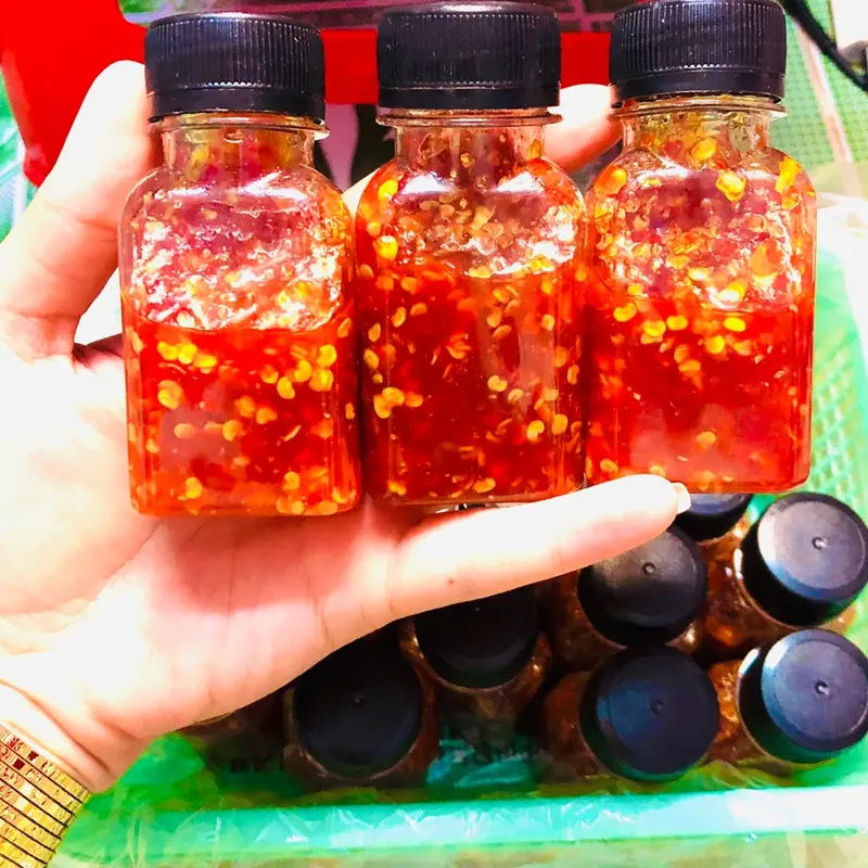 1lọ ớt gim mật Ong cay cay đặt biệt chất lượng Chai 0