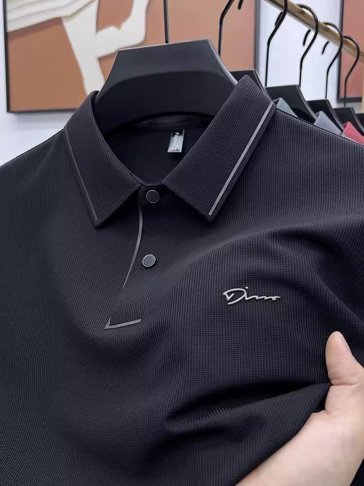 Product Introduction of [9843]Áo Polo Nam Ngắn Tay, Quần Áo Nam Thường Ngày Và Công Sở, Thời Trang, Hàng Mới Về Mùa Hè, Cổ Polo, Màu Trơn Ép Keo Không Đường May, Thích Hợp Cho Nam Giới Trẻ Trung Và Trung Niên, Quần Áo Làm Việc 11