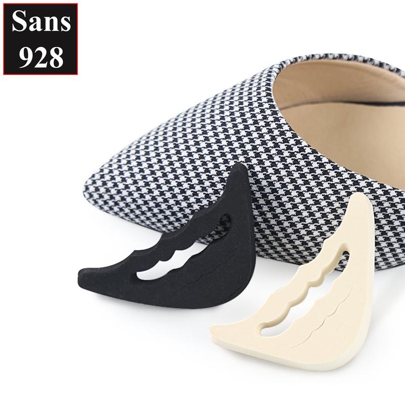 Miếng lót mũi giày cao gót Sans928 đệm lot giầy độn su non chống rộng trơn trượt nứt da đau giảm size êm chân 6