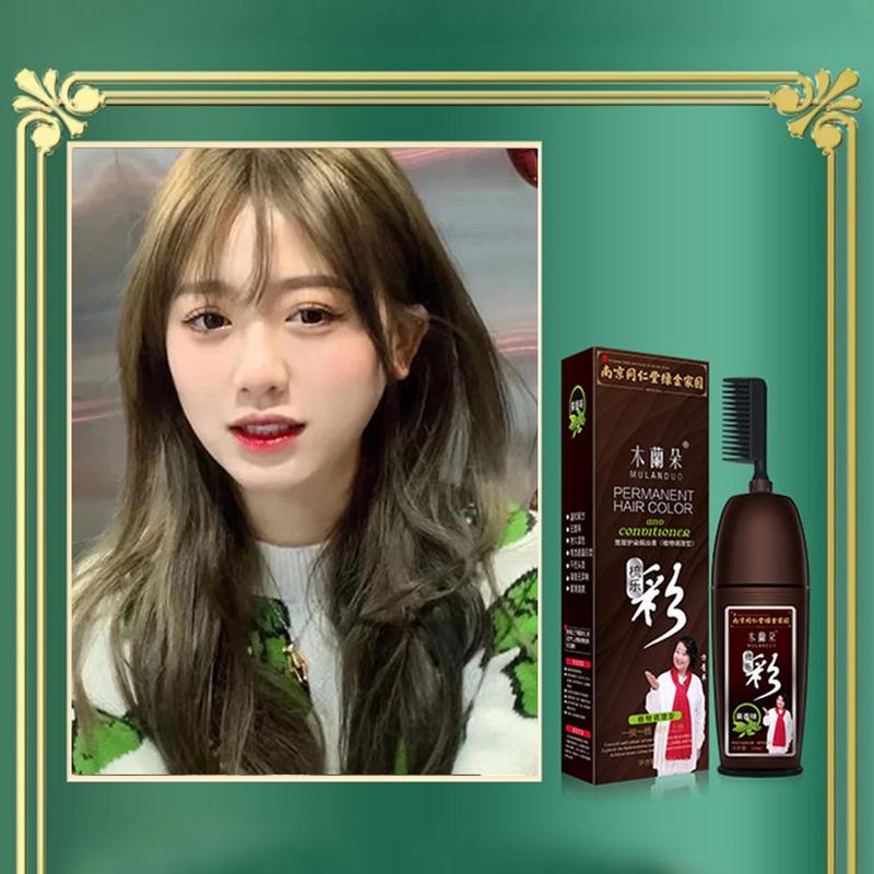 Product Introduction of Instant Coloring Shampoo Natural Black Color For Men Women Hair Dye Herbal Brown Purple Hair 38