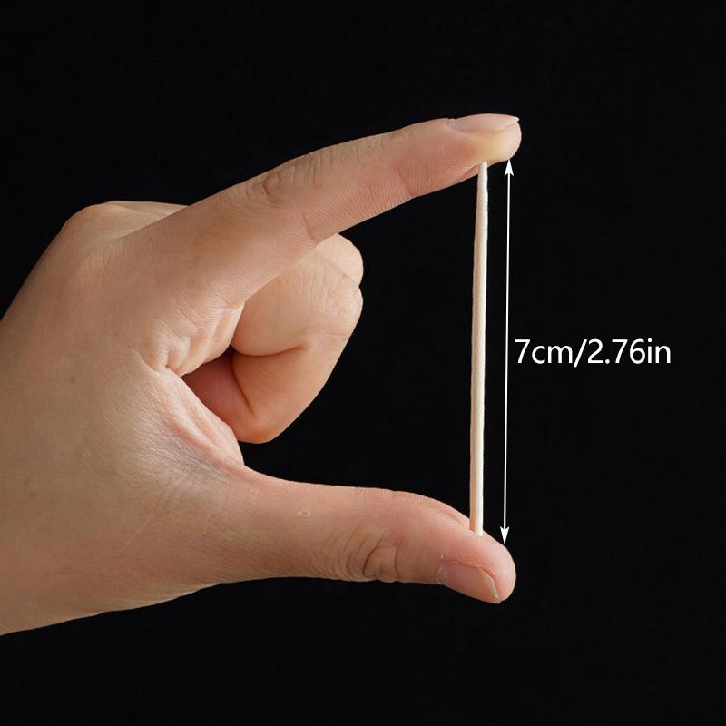 Product Introduction of 100pcs Micro Wood Cotton Swab Eyelash Extension Tools Tatoo Microblading Cleaning Wooden Sticks Cosmetic Cotton Brush Buds Tip 27