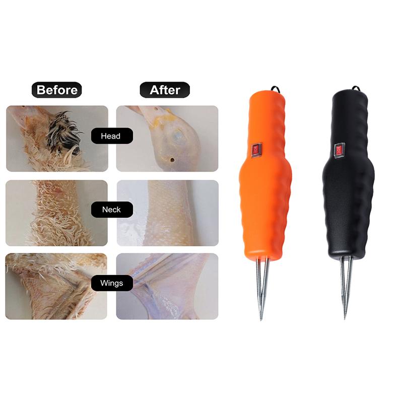 Udxizvk Deep Texture Cone Head Plucker Portable Electric Poultry Plucker for Quick and Easy Feather Removal for Chickens Ducks Geese and Turkeys Rechargeable and Compact Design 6