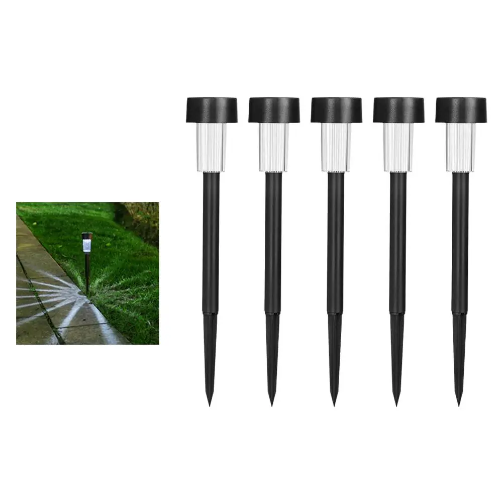 Solar Lawn Light Outdoor Camping Ground Plug-in Light Garden Courtyard Home Decorative Lawn Light Ready Stock