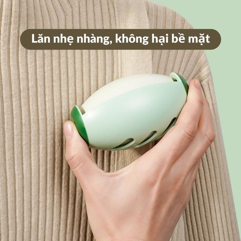 Cây lăn bụi quần áo,ga giường cầm tay đa năng siêu dính lăn xong rửa với nước để khô sau đó dùng lại