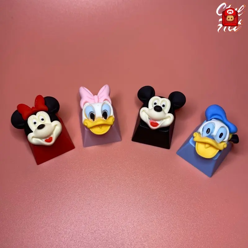 MICKEY MOUSE KEYCAP ACCESSORIES FOR MECHANICAL KEYBOARD - TikTok Shop ...