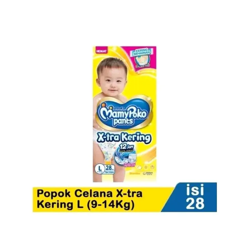 mamypoko pants S38 M32 L28 XL26 Bayi Balita Diaper Diapers 3