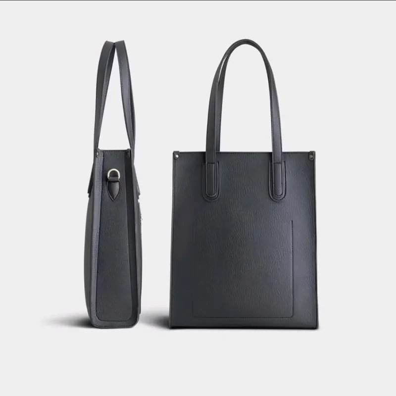 Túi xách công sở Vachino TX-024, Unisex da vừa laptop, A4,cho xem hàng trước. Bảo hành đổi trả miễn phí Bag Đồng Nam 5