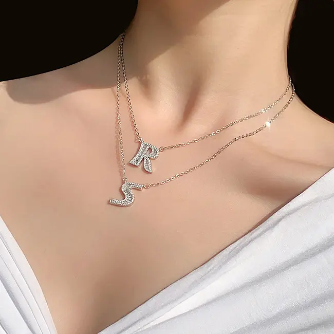 Vòng Cổ Nữ, Xu Hướng Thời Trang, 26 Chữ Cái Tiếng Anh A-Z Họ, Mặt Dây Chuyền Xương Đòn