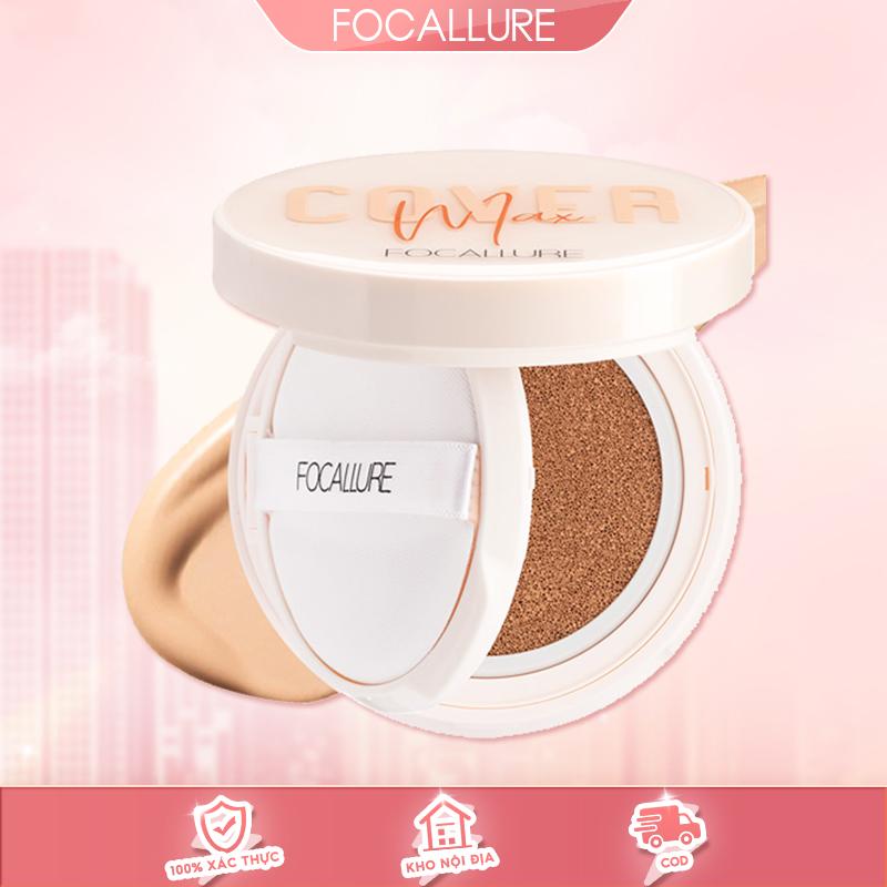 FOCALLURE Phấn nước BB dưỡng ẩm mềm mịn thành phần hữu cơ cho làn da đẹp tự nhiên 12g