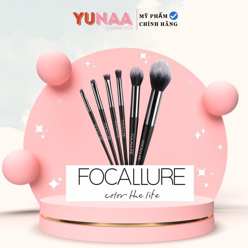   Y154  Bộ 6 cọ trang điểm FOCALLURE 