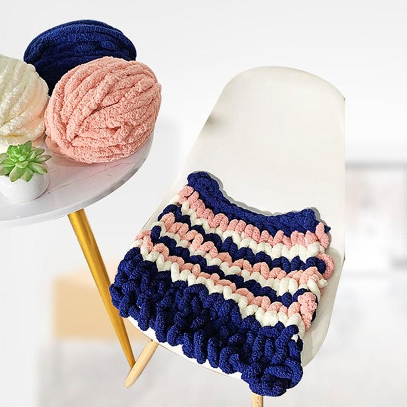 Product Introduction of 250g/Ball For Cushion Sewing For Bag Blanket Yarn Ball Woven Thread DIY Hand Knitting Crochet Yarn 23