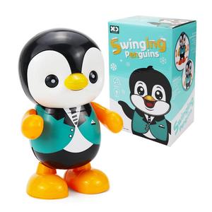 Penguin Design Musical Toy, 1 Box Electric Dancing Penguin Music Toy, Lighted Musical Animal Toy for Kids, Birthday Gift for Boys and Girls