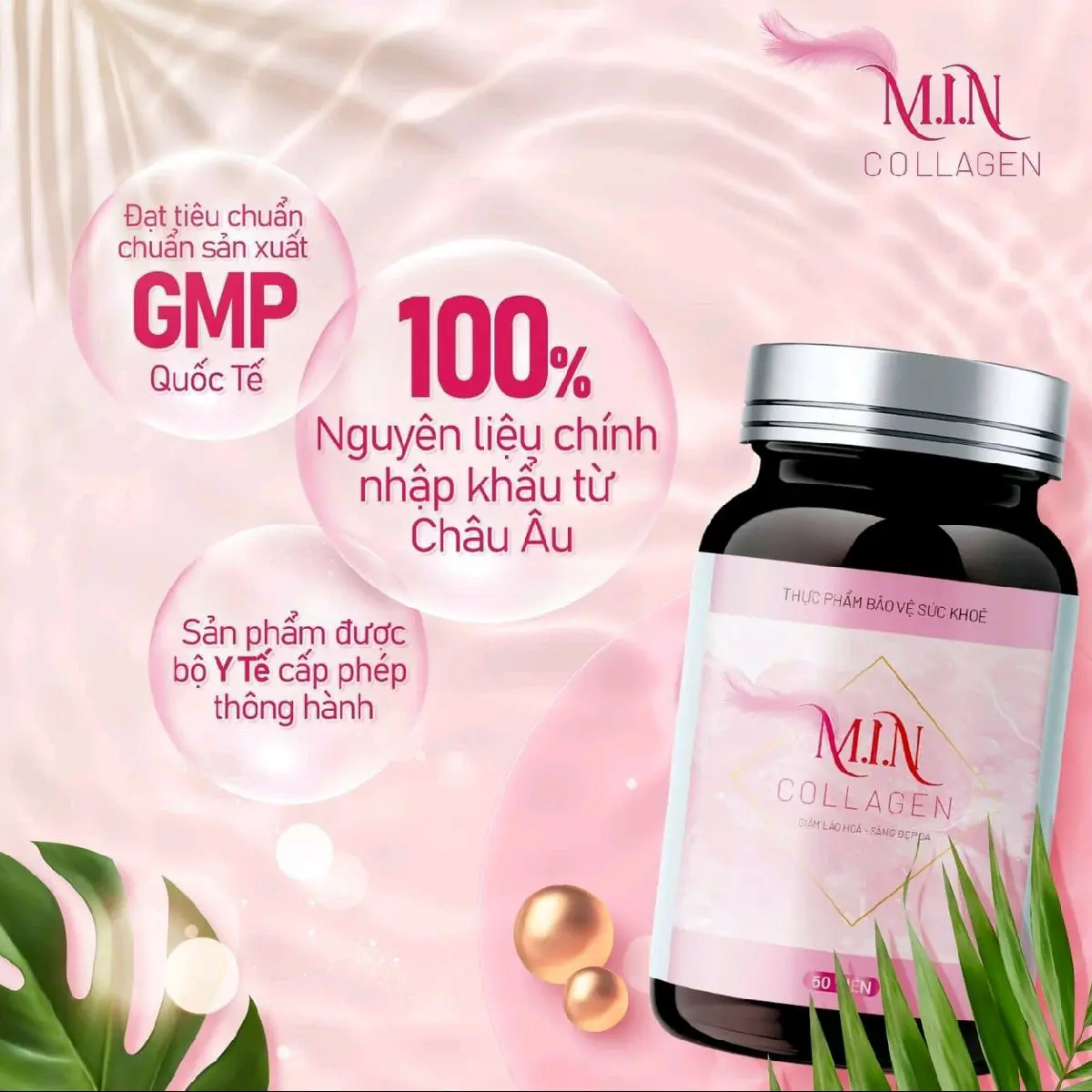 sản phẩm chăm sóc sắc đẹp ( MIN. COLLAGEN)