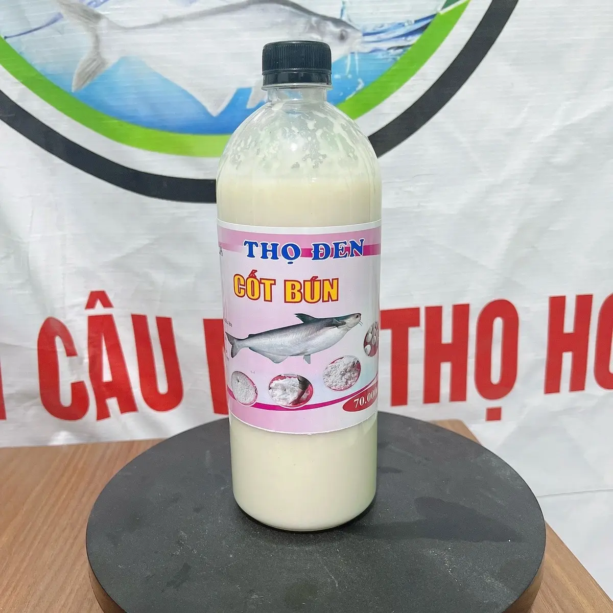 Cốt bún Thọ Đen ( Mồi Câu cá Tra)
