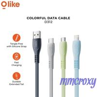 Gambar Olike D312 Kabel Data Charger Fast Charging 2.4A - D312C USB-C dari MMCROXY Kota Administrasi Jakarta Pusat 2 Tokopedia