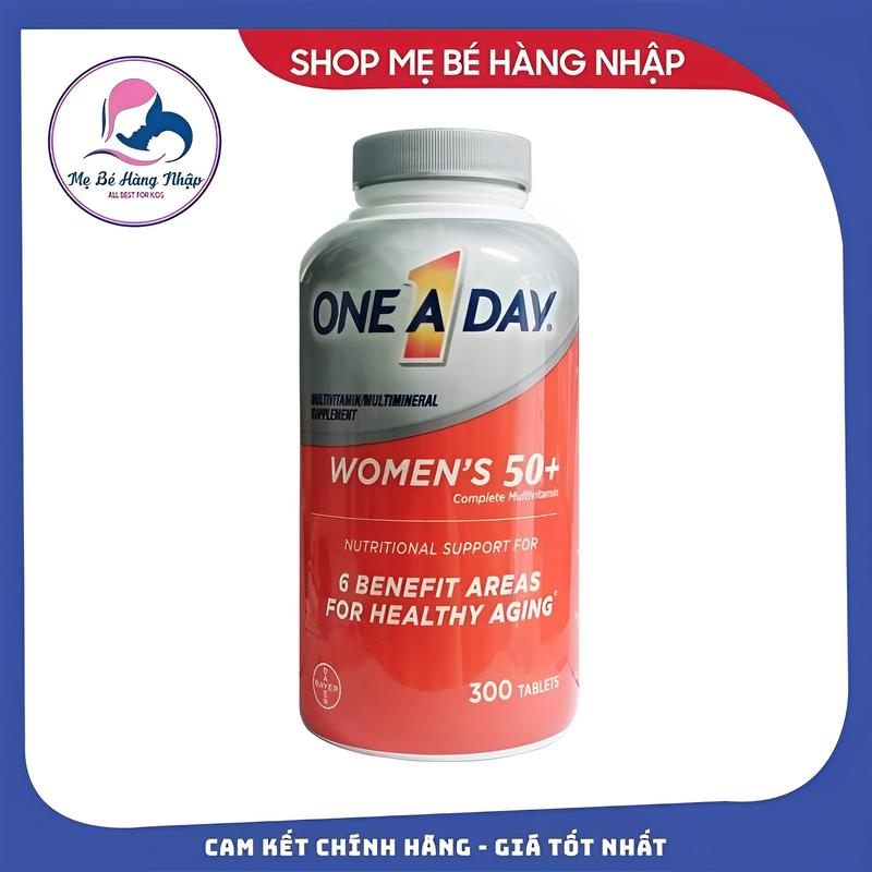    Date 10 2026  Viên Uống Bổ Sung Vitamin Tổng Hợp One A Day 50+ cho nữ 