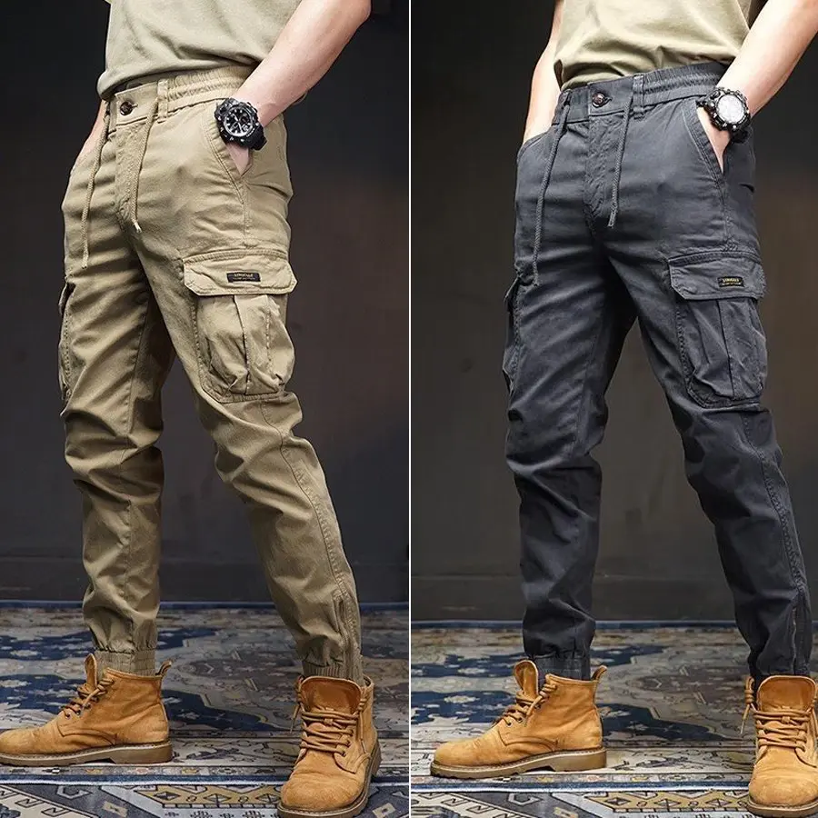 JG7- Quần Jogger Kaki Túi Hộp  - Nam nữ đều mặc đẹp đủ size từ 45-85kg (giá 1 quần)
