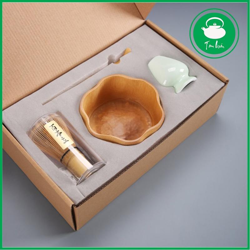 Product Introduction of Bộ dụng cụ 4 món pha trà matcha 20
