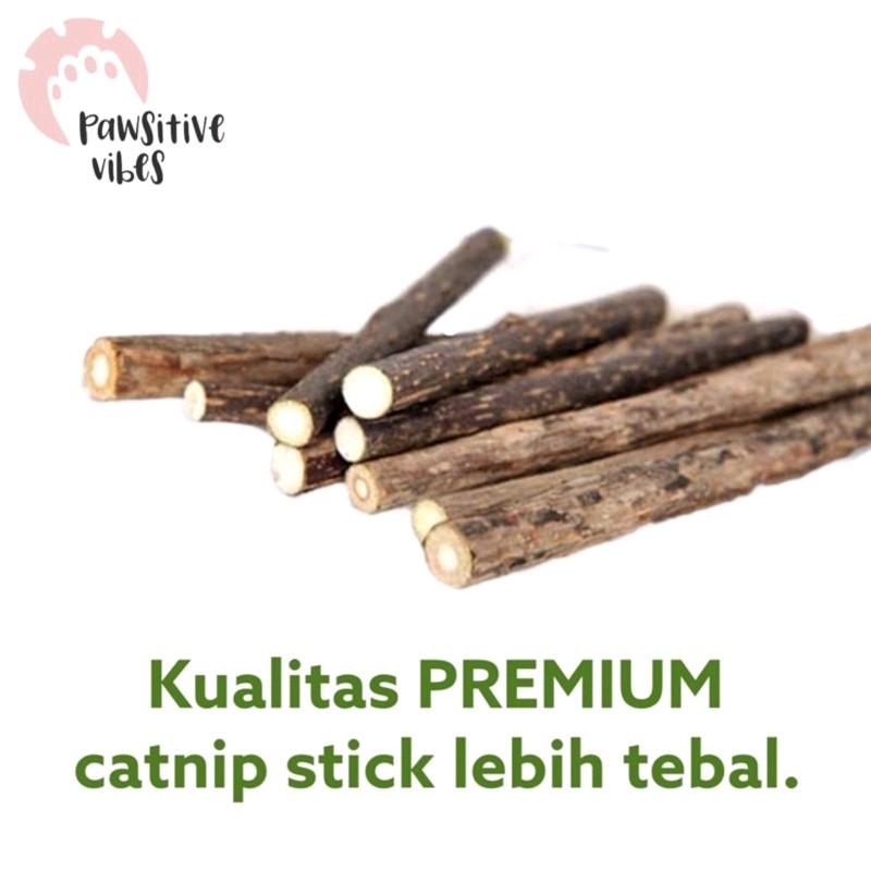 20 PCS Catnip Stick Snack Kucing Kayu Catmint | Cemilan Mainan Kucing Natural | Matabi Cat Toys 2
