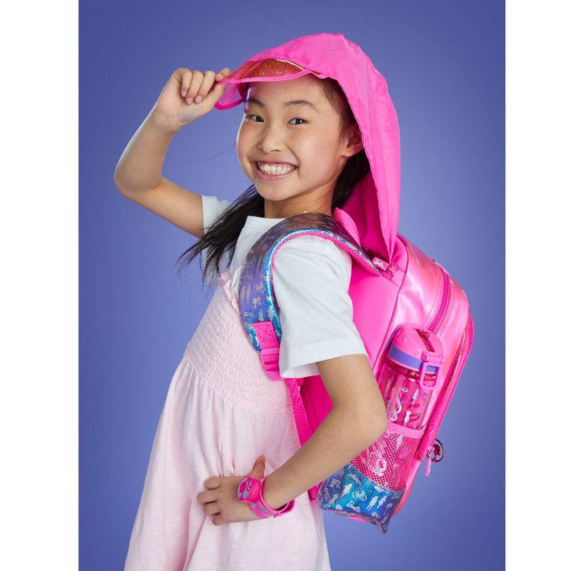 Product Introduction of Australian Smiggle Schoolbag Children's Pink Princess Barbie Pink Brutal Large Capacity Pencil Case Stationery Gift Bag Primary and Secondary School Student Backpack 7
